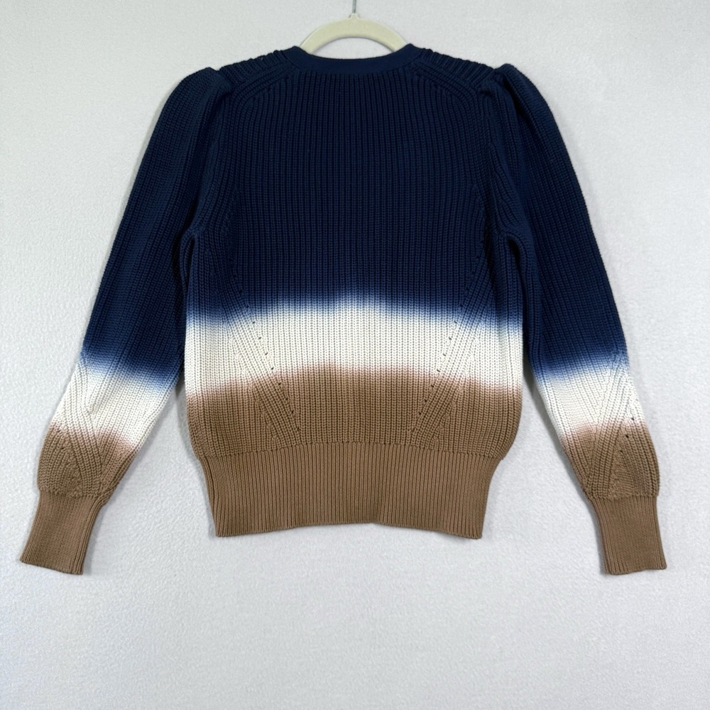 Veronica Beard Sweater Womens Small Parula Cardigan Tie Dye Ombré Colorblock - Picture 5 of 12